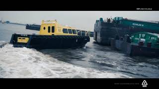 Tideman Boats indestructible HDPE workboats [upl. by Yajeet]