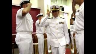 Senior Chief becomes Chief Warrant Officer [upl. by Faline]