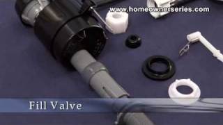 How to Fix a Toilet  Parts  Fill Valve [upl. by Aras881]