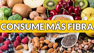 15 ALIMENTOS ALTOS EN FIBRA QUE DEBES CONSUMIR [upl. by Retxed]