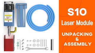 SCULPFUN S10 Laser Module Kit Installation Instructions on S9 [upl. by Reis]