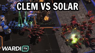 Clem vs Solar TvZ  15000 WardiTV 2023 Championship StarCraft 2 [upl. by Rbma]