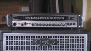 Gallien Krueger bass amp [upl. by Pasco]