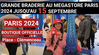 GRANDE BRADERIE AU MEGASTORE PARIS 2024 JUSQUAU 15 SEPTEMBRE  CLÉMENCEAU  75 008 PARISFRANCE 🇫🇷 [upl. by Yme]