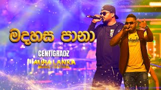 Madahasa Pana මදහස පානා Centigradz  Aura Lanka Music Festival [upl. by Atiz]