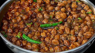 छोले बनाने का ये नया तरीका देखकर आप बाहर खाना भूल जाओगे  NO ONIONTOMATO GARLIC  CHANA MASALA [upl. by Amathiste]