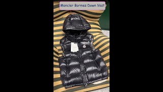 Moncler Bormes Down Vest reviewshorts [upl. by Huff233]