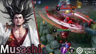 Honor of Kings（Musashi）A skin precisa de 1688 TOKENS ｜Skin needs 1688 TOKEN [upl. by Nalek]