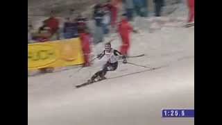 Bode Miller  Awesome slalom run in Sestriere 2005 [upl. by Eirelav]