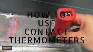 Welding preheat measurement  How to use Contact thermometers [upl. by Ama]