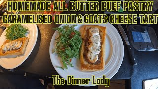 ALL BUTTER CARAMALISED ONIONampGOATS CHEESE TARTS [upl. by Sybil]