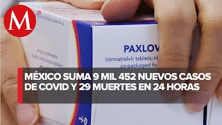 México suma 9 mil 452 nuevos casos de covid y 29 muertes en 24 horas [upl. by Lipman]