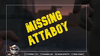 How To Fix Your Missing Attaboy In Fallout London [upl. by Ykcaj788]