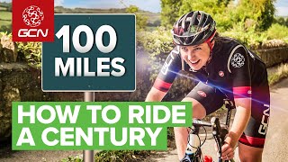 How To Train For A 100 Mile Bike Ride [upl. by Einnek513]