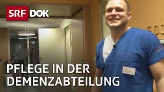 Pflegedienst in der Demenzabteilung  Reportage  SRF [upl. by Asoral]