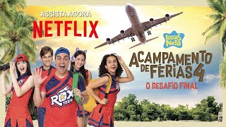 ACAMPAMENTO DE FÉRIAS 4 SAIU NA NETFLIX TRAILER OFICIAL [upl. by Nodyarb99]