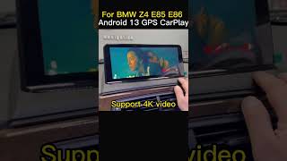 BMW Z4 E85 E86 Android 13 GPS Wireless CarPlay Android Auto Navigation Screen [upl. by Koller]