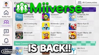 EXPLORING MIIVERSE IN 2024  Pretendo Juxtaposition [upl. by Jamel]