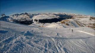 Skiing from Soldeu to Pas 12th December [upl. by Drislane842]