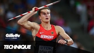 How to Throw the Perfect Javelin with Olympic Champion Thomas Röhler  Gillette World Sport [upl. by Eatnohs562]