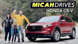 2023 Honda CRV  Family Review [upl. by Arammahs]