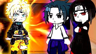 Uchiha Clan React To Naruto Uzumaki  Gacha React [upl. by Samuele]