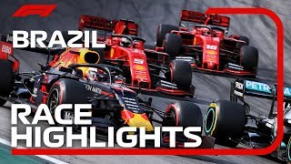 2019 Brazilian Grand Prix Race Highlights [upl. by Anirbus]