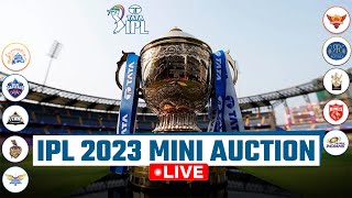 Live Tata IPL 2023 Auction Live Streaming  IPL 2022 Auction Live  IPL Player Auction 2023 Live [upl. by Deina]