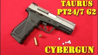 Airsoft  Cybergun  Taurus PT247 G2 French [upl. by Adliw]