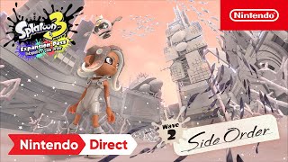 Splatoon 3 Expansion Pass  Side Order DLC  Nintendo Direct 9142023 [upl. by Akirahc]