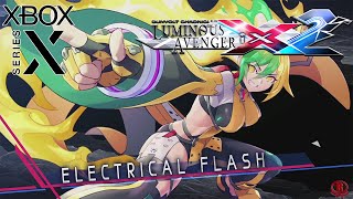 Gunvolt Chronicles Luminous Avenger iX 2  Special DLC Boss Fight Yang Yumo Gameplay 1080p 60fps [upl. by Lered]