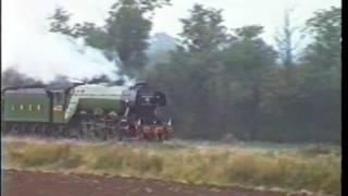 Steam Trains  Flying Scotsman at Chipping Campden [upl. by Prentice]