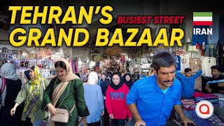 Tehran Grand Bazaar Tour Persian Culture at its Core  From Carpets to Spices [upl. by Aneeuqahs87]