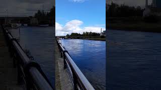 River shannon lanesborough bridge and power station ireland scenery [upl. by Selda]