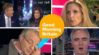 US Election Night Compilation  Good Morning Britain [upl. by Sipple195]