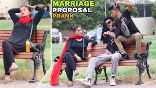 marriage proposal prank with twist pranks in pakistan AreebChamp1 [upl. by Lacy]