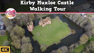 KIRBY MUXLOE CASTLE  A FORTIFIED Mansion Built for LORD HASTINGS But Never Finished  Walking Tour [upl. by Haimerej]