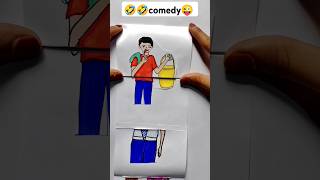 2 comedy story 🤣😜😜 art storyart shorts viral  funnystory [upl. by Kaden430]