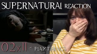 Supernatural  2x11 quotPlaythingsquot Reaction [upl. by Mandel]