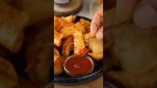 Crispy potato chips roll recipe Potato snacks recipe 😋 super crispy potato chips 🤤 [upl. by Corwun313]