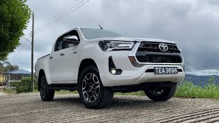 The New 2021 Toyota Hilux Review  Trinidad amp Tobago [upl. by Solley]