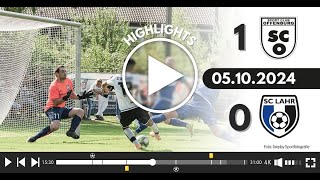 SC Offenburg  SC Lahr 2  10 10  05102024  Highlights [upl. by Leasim910]