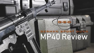 GUN REVIEW  GSG MP40 22LR CANADA [upl. by Weisburgh]