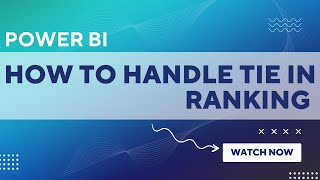 RANKX WITH DUPLICATE VALUES IN POWER BI  RANK RETURNING DUPLICATE VALUES  RANK WITHOUT DUPLICATE [upl. by Eisor]