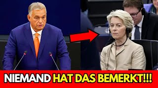 Der Moment in dem Ursula erkannte dass Viktor Orban im Parlament keine Scherze macht [upl. by Llen360]