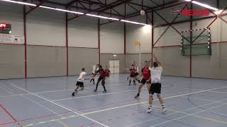 Korfbal zaalcompetitie 20222023 Nexus 1 OZC 1 [upl. by Alda]