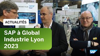 Tour de stand Live SAP Global Industrie Lyon 2023 French [upl. by Eusassilem317]