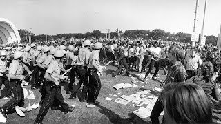 50 Years Ago Antiwar Protesters Brutally Attacked in Police Riots at 1968 Democratic Convention [upl. by Sly303]