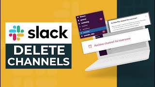 How to Delete Channels in Slack DECLUTTER [upl. by Heuser]