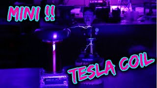 Mini Musical Tesla Coil Model with well known songs [upl. by Ltney260]